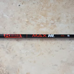 New Lightweight 2024 KBS MAX HL Black 45S Flex Driver Titleist TSr/TSi Adapter - Picture 1 of 3