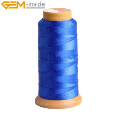 0.4mm 230 Meters Spool Nylon Beading Cord Knotting Jewelry Making 210D Thread - Image 1 of 4
