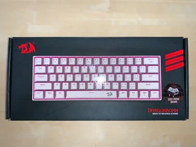 REDRAGON K630W Dragonborn 61 key Wired Gaming Mechanical Brown Switch Keyboard - Image 1 of 4