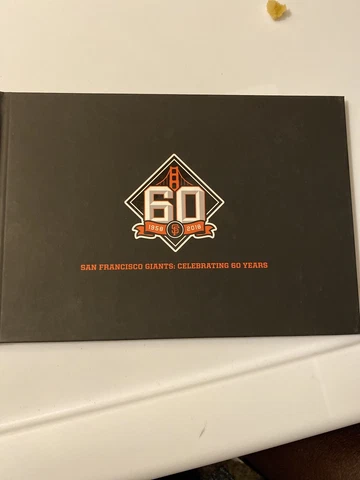 san francisco giants Celebrating 60 Years Season Ticket Holder Book Cover