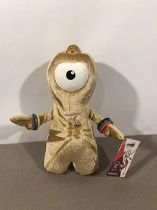 London 2012 Gold Wenlock Limited Edition Olympic/Paralympic Games Mascot Soft - Picture 1 of 9