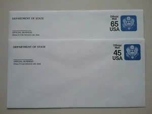 UO79, UO80 45c, 65c Mint Set of 2 - SUPERB CONDITION (1988) - Picture 1 of 4