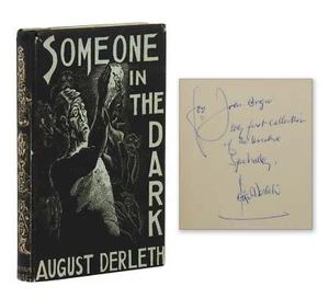 Someone in the Dark SIGNED by AUGUST DERLETH First Edition 1st 1941 Arkham House - Picture 1 of 9