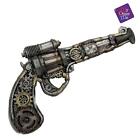 My Other Me Me   Steampunk Revolver Weapons Multi Colour 205686