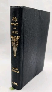 1952 My Way of Life Saint Thomas Aquinas Summa Simplified Catholic Prayer Book - Imagen 1 de 24