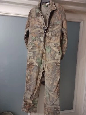 Cabela's Advantage Timber Camouflage Coveralls Size Medium Regular - Image 1 of 4