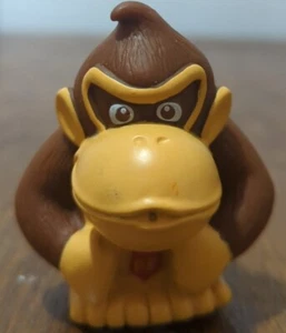 New Super Mario Bros. Donkey Kong Figura Muñeca de Plástico Juguete 3 pulgadas Nintendo 2010 - Imagen 1 de 9