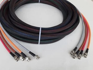75 FT 4 Channel Snake Belden 1694A HD-SDI RG-6 Video Cable 4.5 GHZ BNC Male - Picture 1 of 2