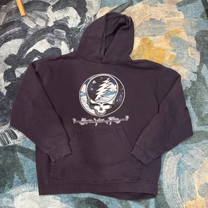 Grateful Dead Steal Your Sky And Space Adult Pullover Hoodie Liquid Blue Small - Picture 1 of 9