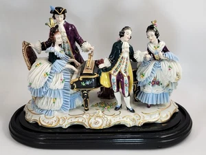 Ernst Bohne Söhne Spitzenfiguren Gruppe, Klavierrezital, Ca. 1901 - Bild 1 von 15