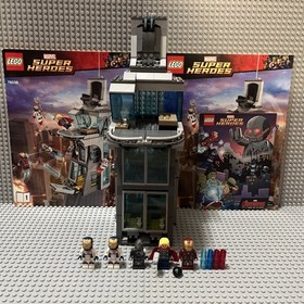 #42 LEGO 76038 Marvel Super Heroes Attack On Avengers Tower 100% Complete
