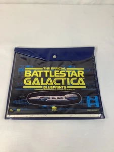 1978 Blueprints The Official BATTLESTAR GALACTICA Universal City Studio COMPLETE - Picture 1 of 5