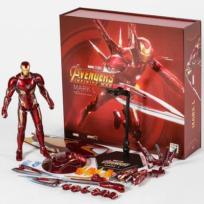 New Iron Man MK50 Toys Marvel Avengers Infinity War Mark 50 Mark L Action Figure - Image 1 of 4