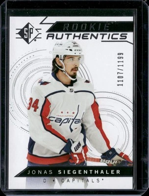 2018-19 SP #129 Jonas Siegenthaler1107/1199 - Image 1 of 2