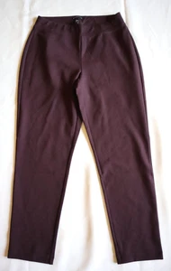 Eileen Fisher Women's $198 Washable Flex Ponte Pant in Cassis size PS - Picture 1 of 7