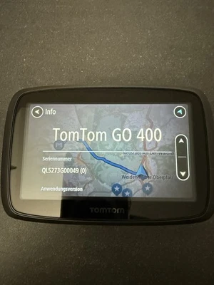 TomTom GO 400 Navigationsgerät Navi 11 cm 4,3 Zoll Touch Display - Bild 1 von 3