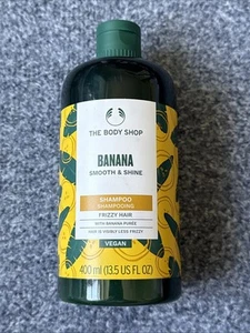 The Body Shop Banana Shampoo 400ml for Dry Hair Prone To Frizzy Hair Vegan - Picture 1 of 3