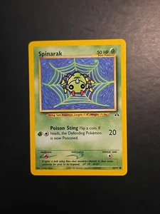 Pokemon Neo Discovery Spinarak No Holo Común 64/75 LP - Imagen 1 de 2