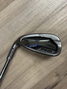 PING G30 W PW Pitching Wedge Black Dot Men's LEFT Hand Regular Flex Steel Shaft - Picture 1 of 11