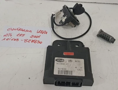 BLOQUITO Llave CENTRALITA ACI603.01 PIAGGIO VESPA ET4 125 2001 2006 VER - Imagen 1 de 4