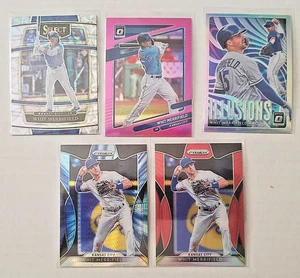 Whit Merrifield 5 quilates lote de inserciones surtidas (5) Kansas City Royals E1 - Imagen 1 de 2