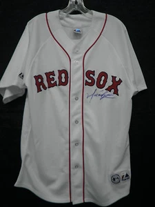 Manny Ramirez Signed Boston Red Sox MLB Authentic Majestic Jersey JSA G57940 - Picture 1 of 6