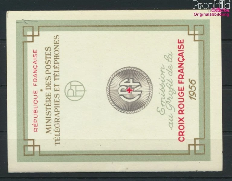 France 1117-1118MH (complète edition) neuf avec gomme originale 1956 (9119774 - Photo 1/1