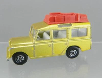 Vintage 1970's Matchbox Superfast No.12 Diecast Gold Land Rover Safari Truck HTF - Image 1 of 4