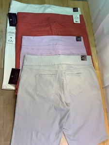 New Women's Gloria Vanderbilt Amanda Bermuda Pull On Shorts Reg or Plus Sz* - Picture 1 of 15