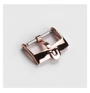 New 16mm 18mm 20mm Stainless Steel Watch Strap Buckle For Omega Silver Gold Rose - Picture 1 of 8