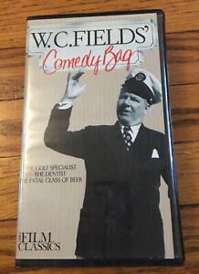 W.C. Fields vhs The Golf Specialist The Dentist The Fatal Glass of Beer clamshel