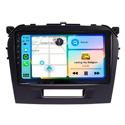 Autoradio Android per Suzuki Vitara -Octacore 4GB 64GB Carplay Telecamera HD - Immagine 1 di 4