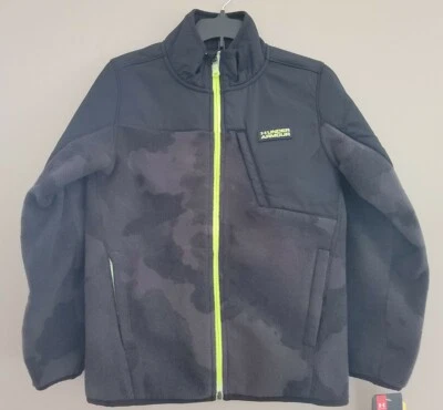 Under Armour Charcoal Storm Fleece Jacket Size YSM (NEW) - Image 1 of 4