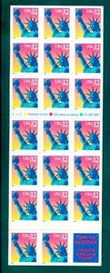 US 3122a Statue of Liberty, 32c, Complete Booklet/20, MNH, Not Folded - Picture 1 of 1