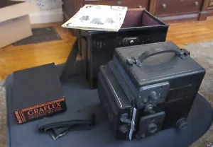 GRAFLEX R.B. SERIES D 3¼ × 4¼ Camera & f/3.5 Cooke 6¼" Anastigmat Lens & Extras - Picture 1 of 23