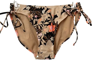 NO BOUNDARIES SEPARATE SWIM BOTTOM Tropical Floral High Leg Bikini Sz. Jr. L - Picture 1 of 8