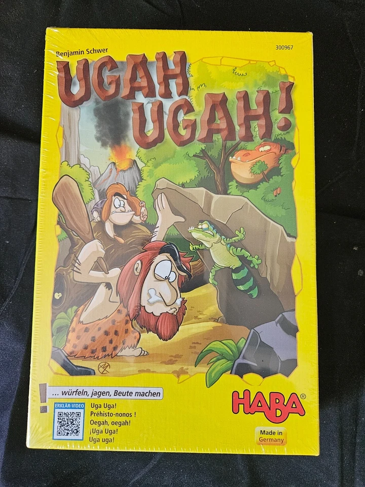 Ugah Ugah! A Prehistoric Dice Game Haba Board Games Uga Uga Made in Germany New - Image 1 of 1