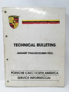 Porsche Technical Bulletins Jan, 1988 - Dec, 1988 Service Information - Bild 1 von 6