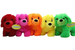 Plüschtier, Hund, Plüschhund stehend ca. 23 cm zur Auswahl Kuscheltier - Bild 1 von 21