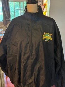 Augusta Evergreen Little League WA Net Lined Pullover Windbreaker XL B54 S25 L28 - Picture 1 of 8
