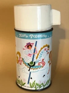 VINTAGE ALADDIN THERMOSKANNE MARY POPPINS DISNEY PRODUCTIONS 1964 KOMPLETT - Bild 1 von 7