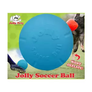 Nuovo! Jolly Pets JOLLY PALLONE DA CALCIO GIOCATTOLO PER CANI non si sgonfia! 2 TAGLIE, 3 COLORI! - Foto 1 di 7