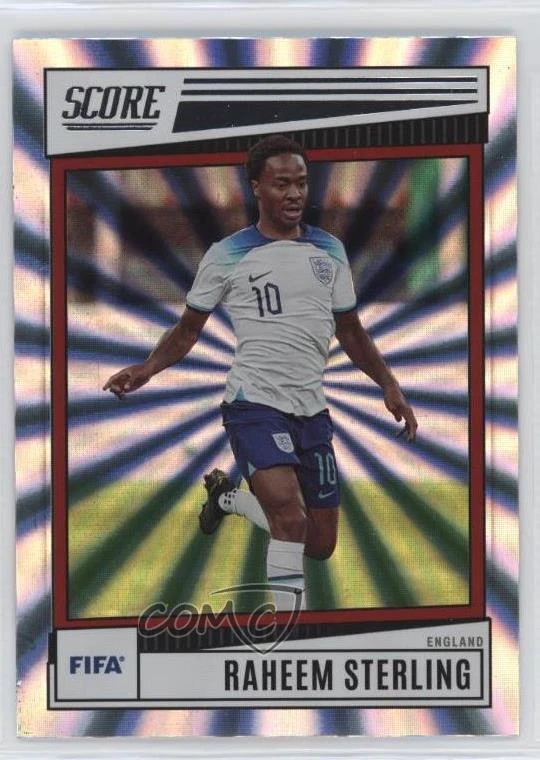 2022-23 Panini Score FIFA Fat Pack Lasers Raheem Sterling #51