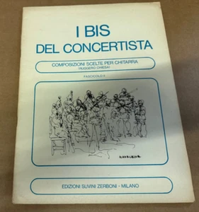 I Bis Del Concertista Ruggero Chiesa Guitar Sheet Music - Picture 1 of 2