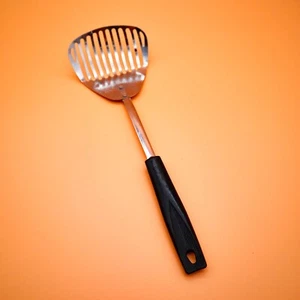 Vtg Ekco Kitchamajig Spatula Chromium Plated Slotted Spoon Strainer Utensil - Picture 1 of 6