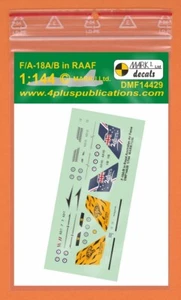1/144 Decals: F-18 Hornet in RAAF #DMF14429 : MARK1 - Picture 1 of 4