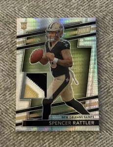 2024 Spencer Rattler The National Gold VIP 10/25 (Tri colour Patch) ROOKIE - Picture 1 of 2