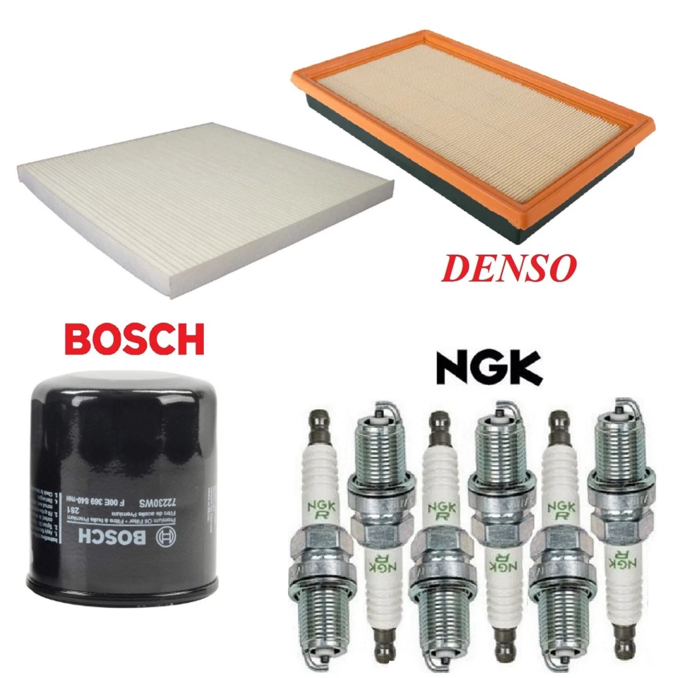 Kit de puesta a punto filtros de aceite cabina de aire bujía para Nissan Altima V6 3,5 L 2007-2012 Foto 1 de 1