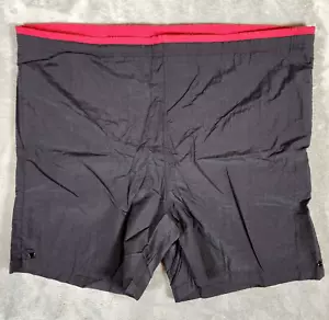 Trader Bay Men's L Large 42X6 Black Swim Trunks drawstring pockets - Picture 1 of 14