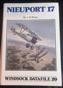 Nieuport 17  Windsock Datafile 20 by JM BRUCE WWI DRAWINGS PHOTOS RARE OOP - Imagen 1 de 6